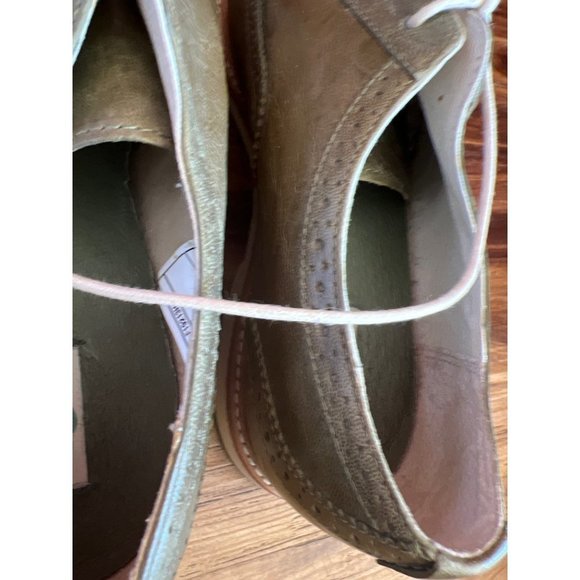 Men’s Olive Green Oxford Shoes — 8 main image 7